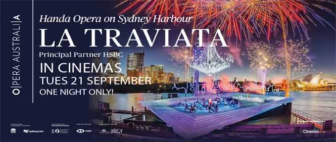 La Traviata on Sydney Harbour